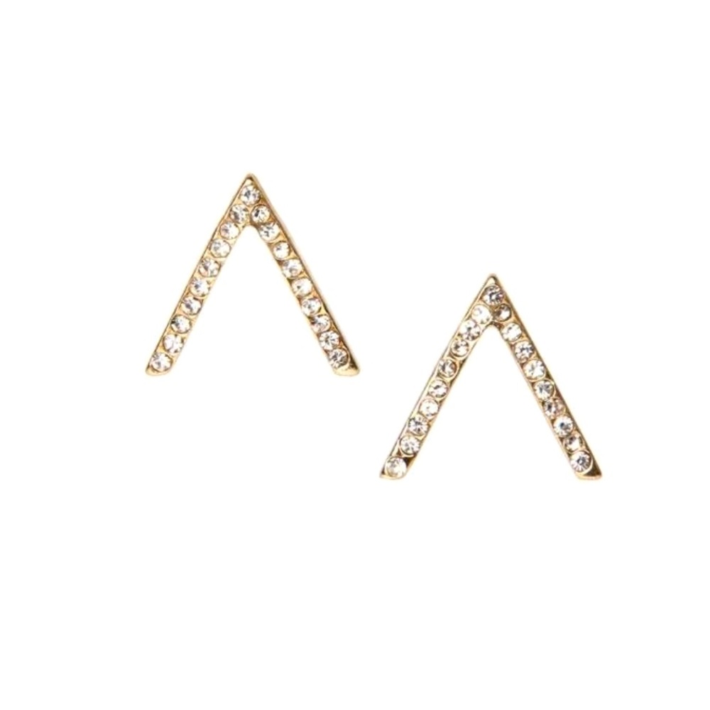 NWT Uncommon James Little Stud Earrings in Gold
